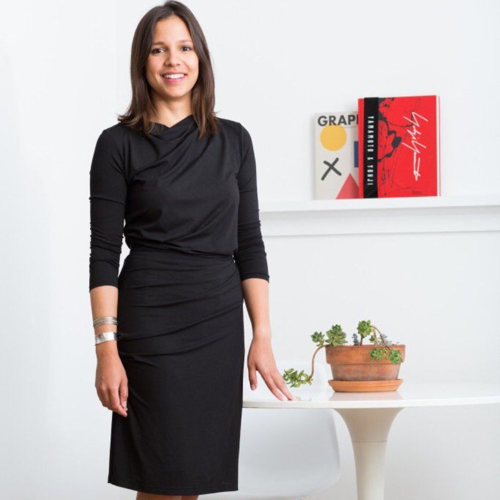 MM. Lafleur Black Winfrey Ruched Top Size Large